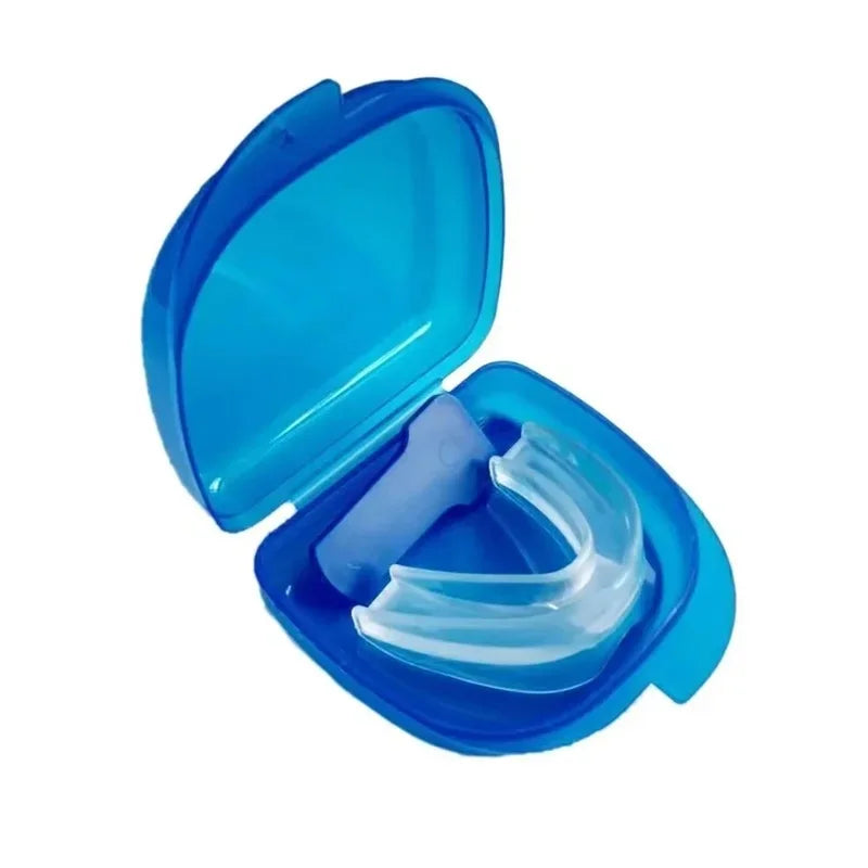 Anti-Snore Mouth Guard – Soft Reusable Sleep Oral Guard to Reduce Snoring, BPA-Free Night Teeth Cushion for Comfortable Sleep
