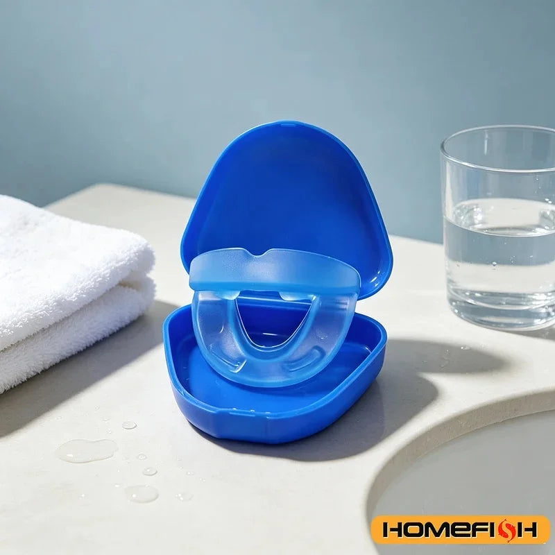 Anti-Snore Mouth Guard – Soft Reusable Sleep Oral Guard to Reduce Snoring, BPA-Free Night Teeth Cushion for Comfortable Sleep